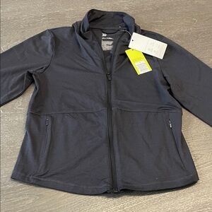 All in Motion Black Full-Zip Jacket